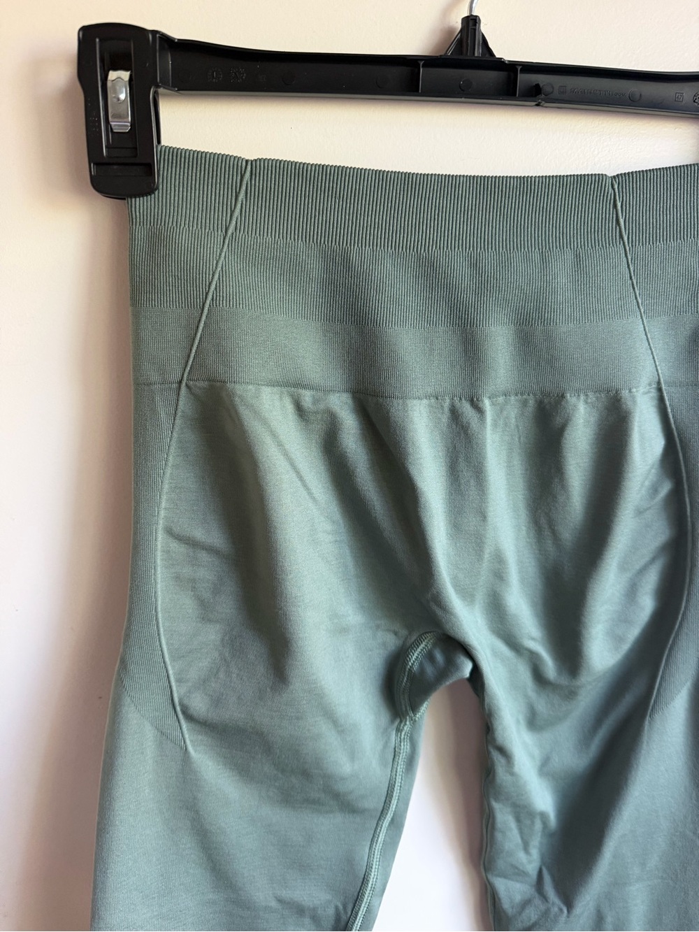 Women’s best High-Waist Sage Green Leggings - Picture 3 of 5